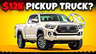 Toyota CEO Reveals $12K Pickup Truck That’s CHANGING Everything!