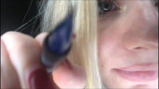 ASMR- Close up-YOU ARE MY JOURNAL/semi inaudible whisper/ tracing camera lens/ affirmations