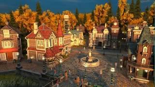 Fall Village 3D Screensaver