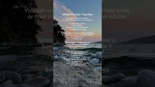 A Travel Reflection: What the Sea Teaches