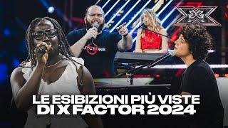 Le 10 esibizioni più viste sui social | X Factor 2024 (Compilation)