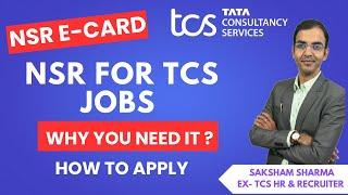 The Ultimate Guide to NSR Registration process for TCS | Explained in detailed by Ex TCS HR