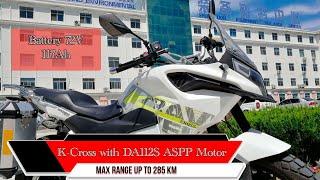 K Cross with DA112S motor from  ASPP Weihai | Max Range 285 km