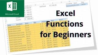 Master Microsoft Excel Functions for Beginners!