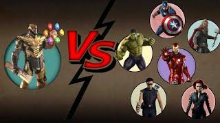 THANOS VS ALL AVENGERS shadow fight2