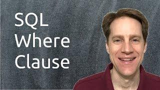 SQL Where Clause