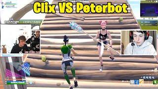 Clix VS Peterbot 1v1 TOXIC Buildfights!