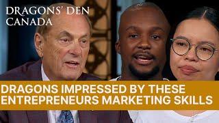 Dragons Impressed By These Entrepreneurs Marketing Skills | Dragons' Den Canada