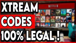 XTREAM IPTV - 100% LEGAL NOW !