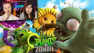 ЗАРУБА НА ОГОРОДЕ (Plants vs Zombies / Растения против зомби) | РЕАКЦИЯ на Хумаса