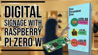 Digital Signage With Raspberry Pi Zero W