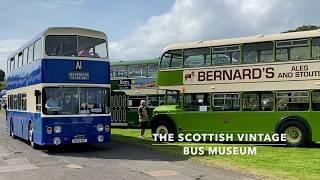 Scottish Vintage Bus Museum Open Weekend Lathalmond Scotland