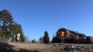 HD: NS 3511 leads NS Train G67 in Carrollton, GA