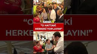 Ekrem İmamoğlu semt pazarında vatandaşın derdini dinledi. #shorts