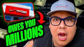 Secret 100 Million DollarsVerizon Must Pay to Consumers | How to Get Your Money