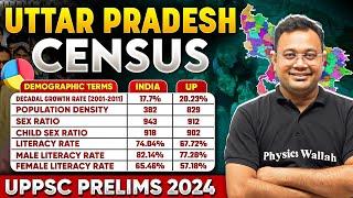 Uttar Pradesh CENSUS | UP Special GK | UPPSC Prelims 2024 | UPPSC Wallah