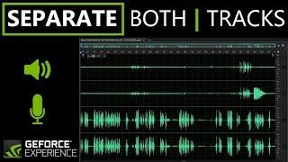 How to record audio and separate both tracks with NVidia Geforce Experience Shadowplay & Voicemeeter