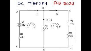 Industrial Electronics N4 Network Theorem February 2022- Thevenin's Theorem @mathszoneafricanmotives