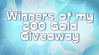 GW2 - Winners of my 200 Gold Giveaway | JessTheStardustCharr