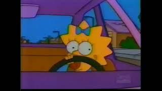 The Simpsons Fox Promo (1994): “Itchy & Scratchy: The Movie" (S04E06) (10 second)