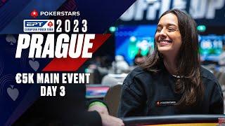 EPT Prague 2023: €5K Main Event - Day 3 Livestream ️ PokerStars