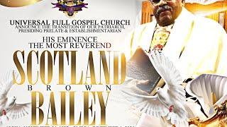 Bishop Scotland B. Bailey Laying in State Service.