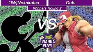 IWanna Smash 60 - OW| Nekokatsu (Mr.G&W) Vs Guts (Terry) - Winners Round 2