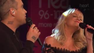 Robbie Williams & Emma Bunton - 2 Become 1 Live At Heart Radio