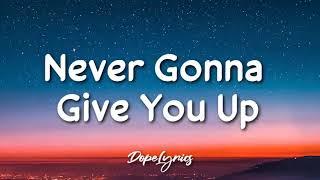 Never gonna give you up lyrics