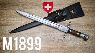 Swiss M1899 bayonet, made for a whole range of Swiss rifles