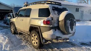 2008 Toyota FJ Cruiser TRD Supercharger start up and walk around