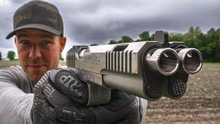 The World's MOST Powerful 1911?! (Double Barrel 45acp)