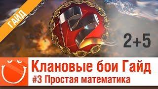 Клановые бои Гайд #3 - простая математика -  World of warships