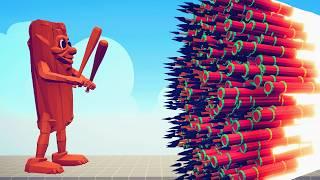 TUNG TUNG TUNG SAHUR vs MULTI ARROW UNITS | TABS - Totally Accurate Battle Simulator