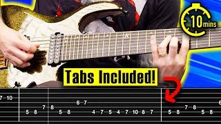 ALTERNATE PICKING WORKOUT PLAY-ALONG! TABS INCLUDED! YOUR PRACTICE FOR TODAY!