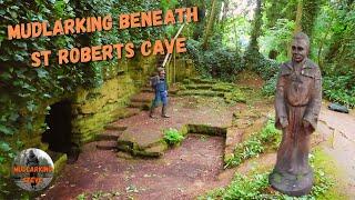 Exploring Rare 12th Century Hermit's Cave In Knaresborough: Mudlarking History Beneath The Mud