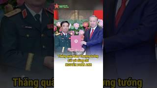 Thăng quân hàm Thượng tướng đối với đồng chí Nguyễn Doãn Anh