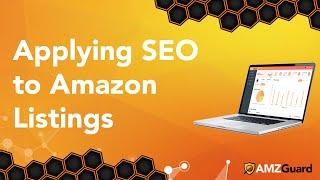 Applying SEO to Amazon Product Listings