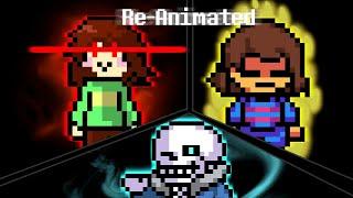 Glitchtale S1 EP1 l "Megalomaniac" Re-Animated l Sprite Edition