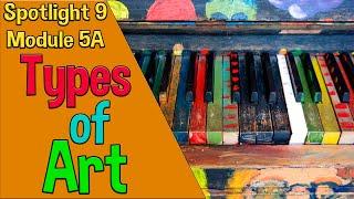 Spotlight 9 Модуль 5A. Types of Art