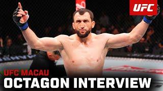 Muslim Salikhov Octagon Interview | UFC Macau