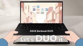 ASUS Zenbook DUO (2024) UX8406 #Intel – Intuitive Design