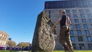 Liverpool boulder First assent - Palanzana volcanic rock bouldering