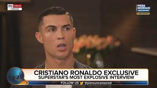IN FULL: Cristiano Ronaldo turns up the heat in Piers Morgan interview