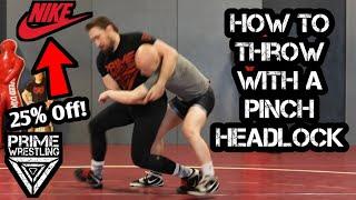 How to Throw a Headlock / Head and Arm in Wrestling - Pinch Headlock Series - Greco-Roman