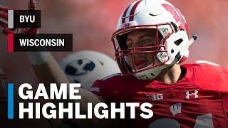 Highlights: BYU vs. Wisconsin | Big Ten Football