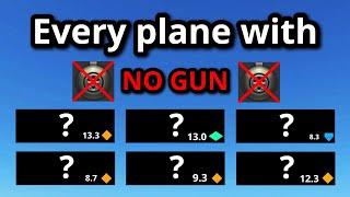 1 KILL IN EVERY PLANE WITHOUT A GUN (this was so painful)