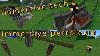 Нефть и генераторы для immersive engineering | Обзор аддонов Immersive tech и Immersive petroleum