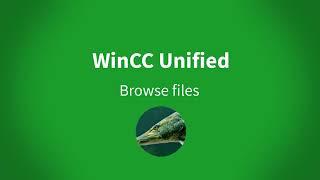 WinCC Unified V18: List files and folders structures with JavaScript