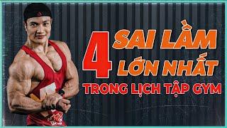 4 Lý do lớn nhất khiến bạn khó tăng cơ giảm mỡ để tránh áp dụng lịch tập gym cho nam